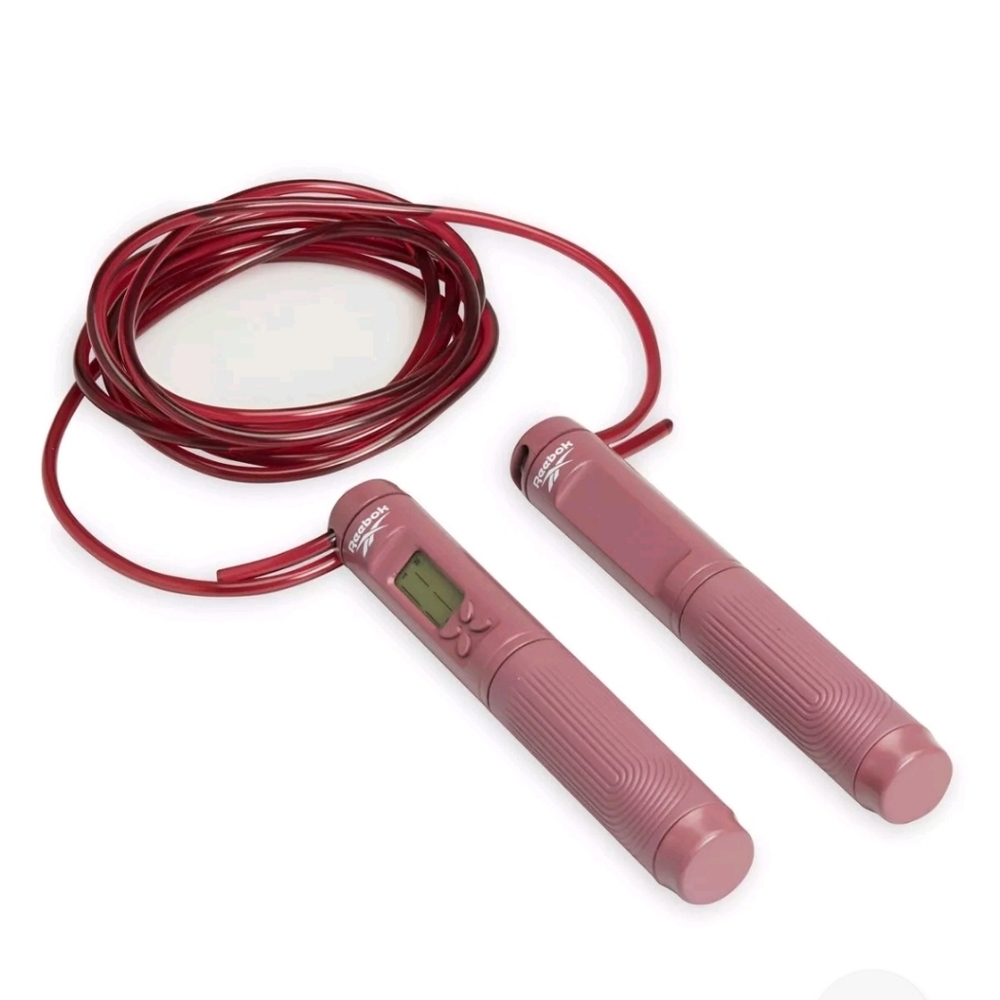 REEBOK 2-In-1 Digital Jump Rope Calorie Count Body Weight New Sealed